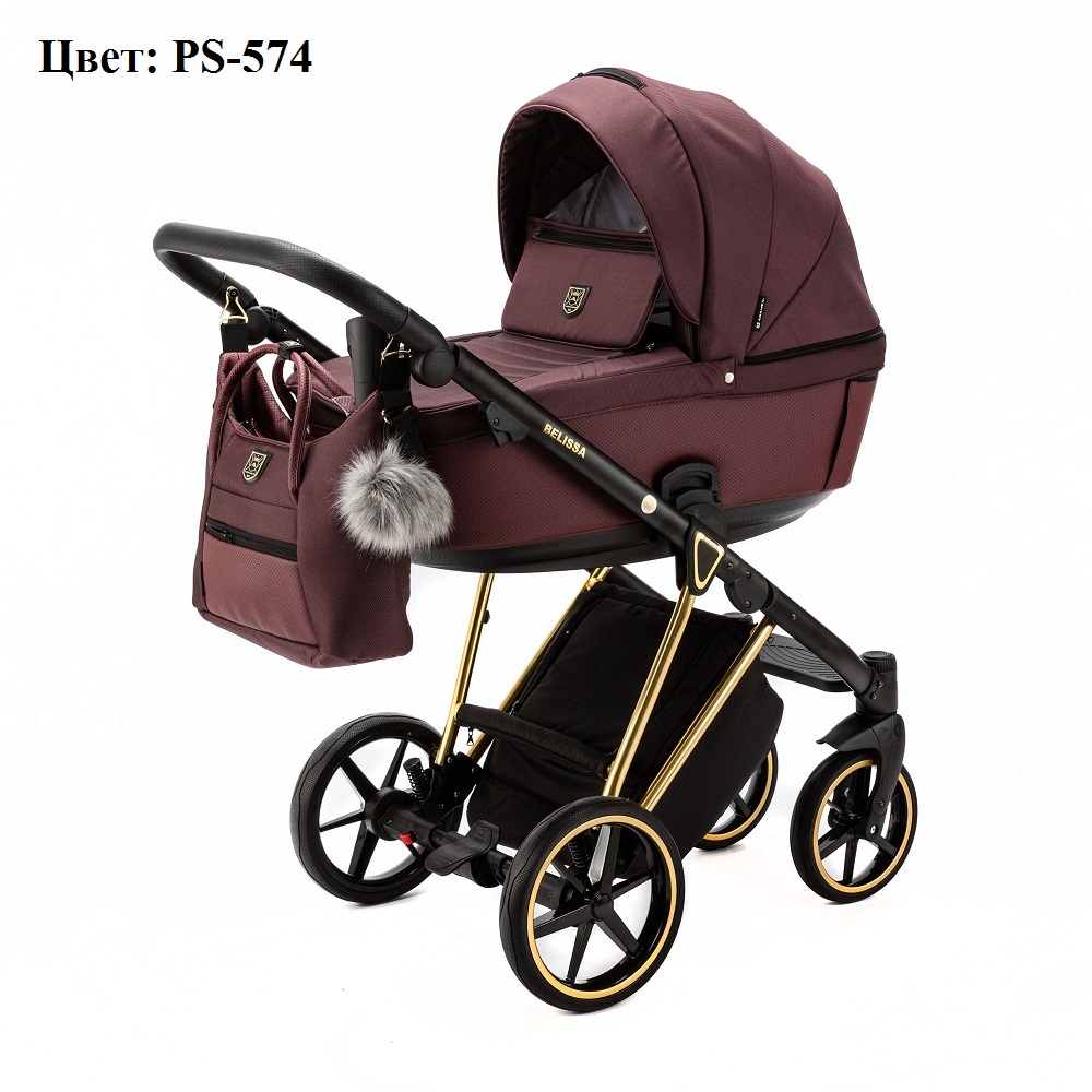  Модульная детская коляска Adamex Belissa Special Edition PS-574